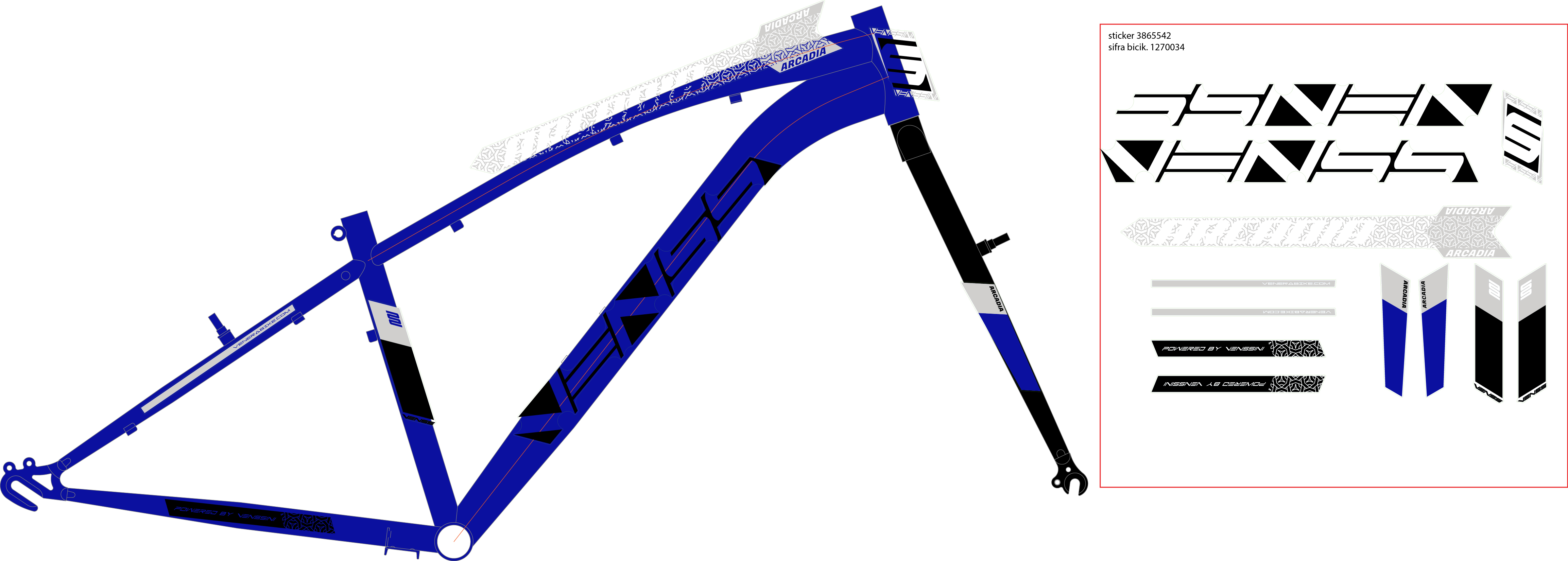 NAL.P.RAM.VEN MTB/VB/ARC262MTV/25CK01P03/XS17 2025